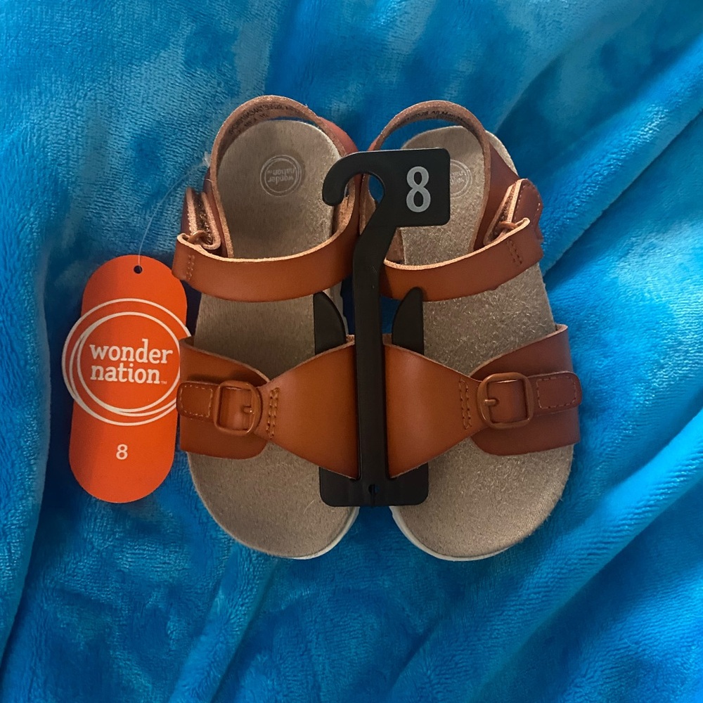 Little Girl’s Sandals | Size 8 | Brown | NEW!!! - Picture 6 of 6